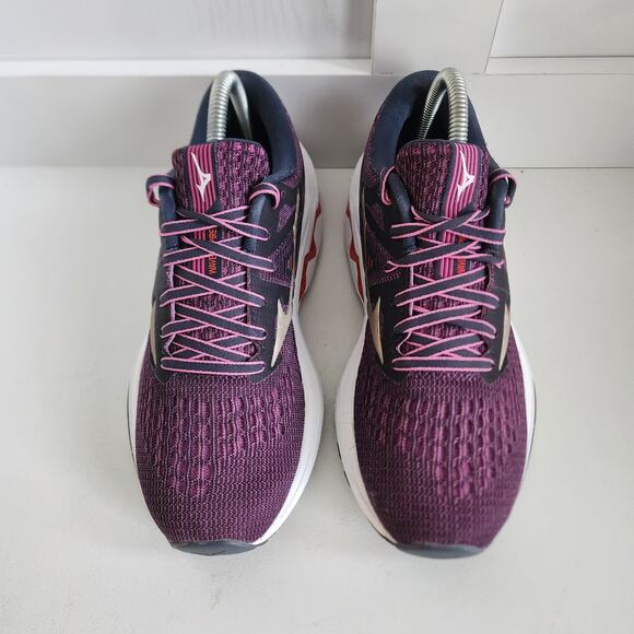 Mizuno Wave Inspire 17 India Ink Purple Athletic Running Shoes - Women's 8 - Picture 2 of 12